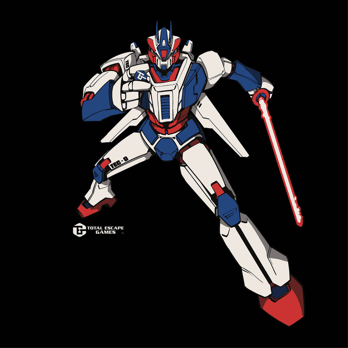 Giant Mecha T-Shirt (Black)