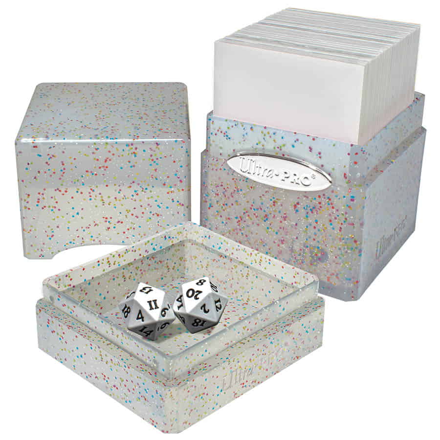 Satin Tower: Glitter Clear