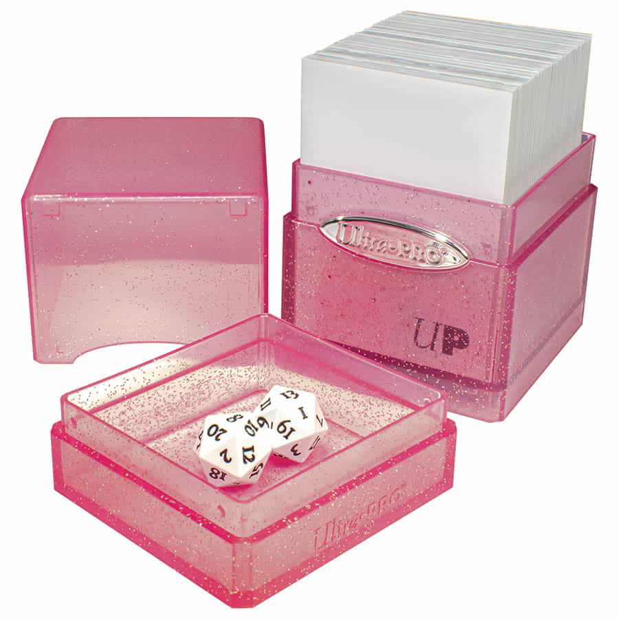 Satin Tower: Glitter Pink