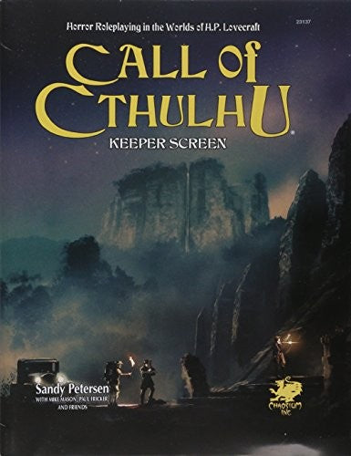 Call of Cthulhu 7E: Keeper Screen Pack product image