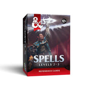 D&D Reference Cards: Spells 2 (Levels 2-3)