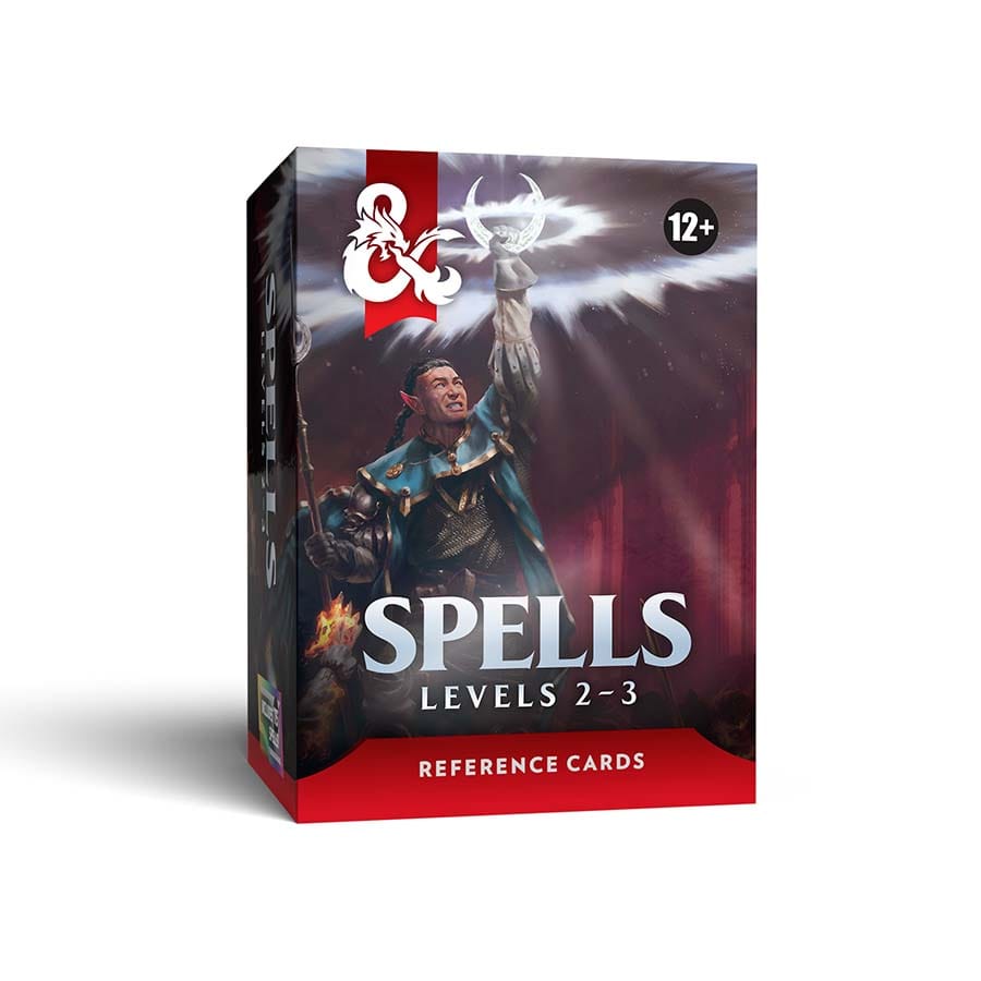 D&D Reference Cards: Spells 2 (Levels 2-3)