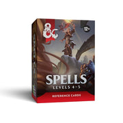 D&D Reference Cards: Spells 3 (Levels 4-5)