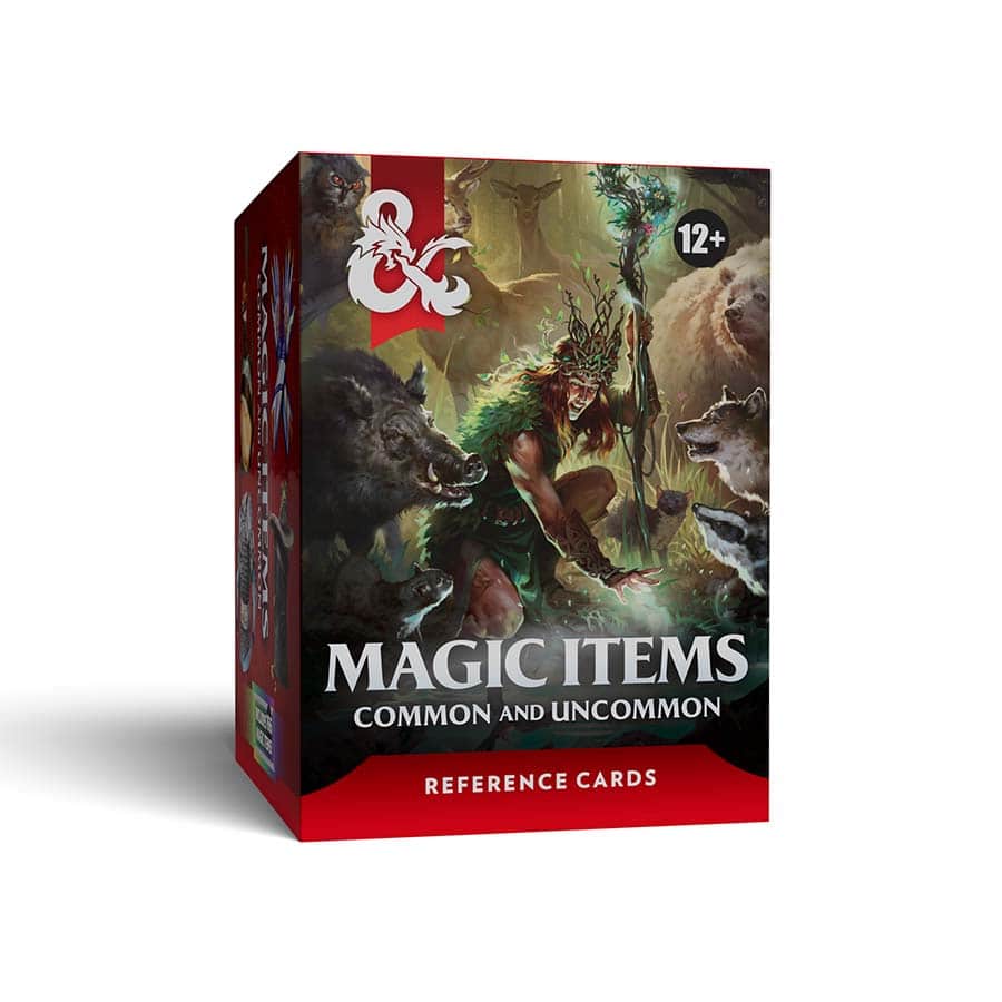 D&D Reference Cards: Magic Items (Common and Uncommon)
